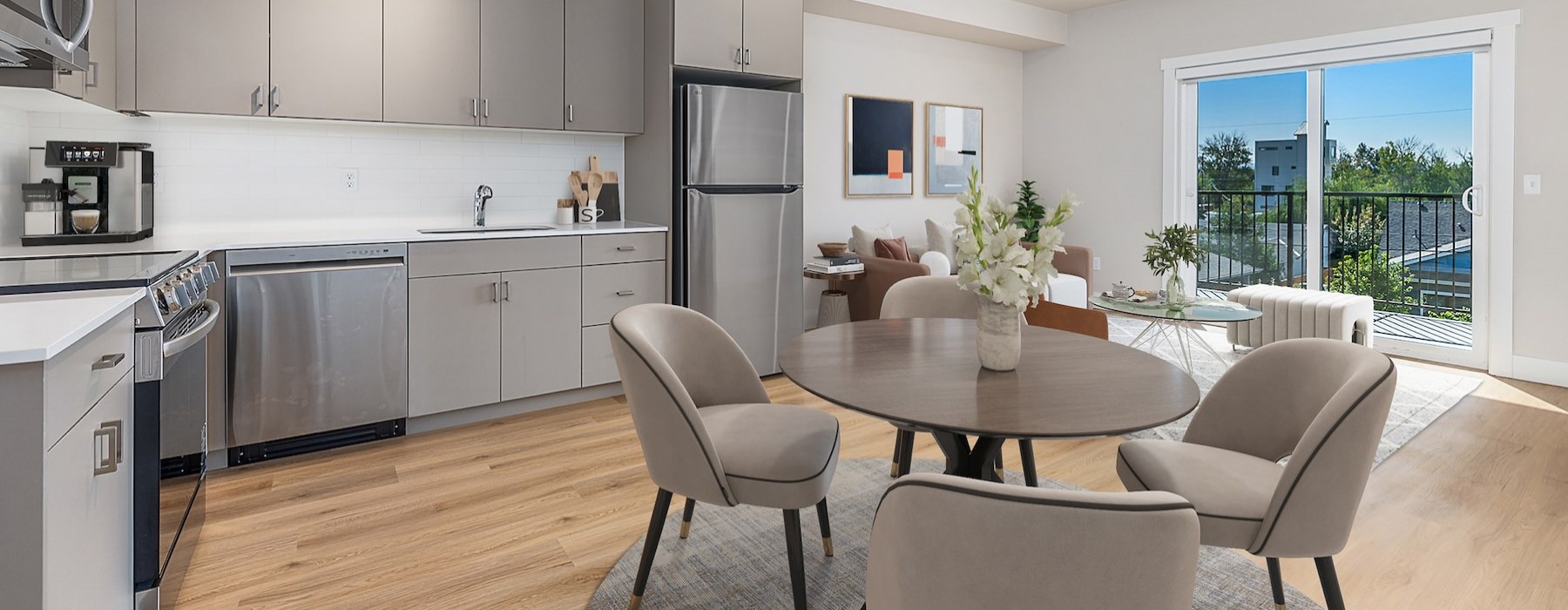 Wide open living areas perfect for entertaining